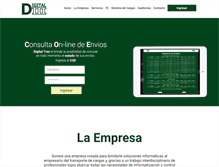 Tablet Screenshot of digitaltres.com.ar